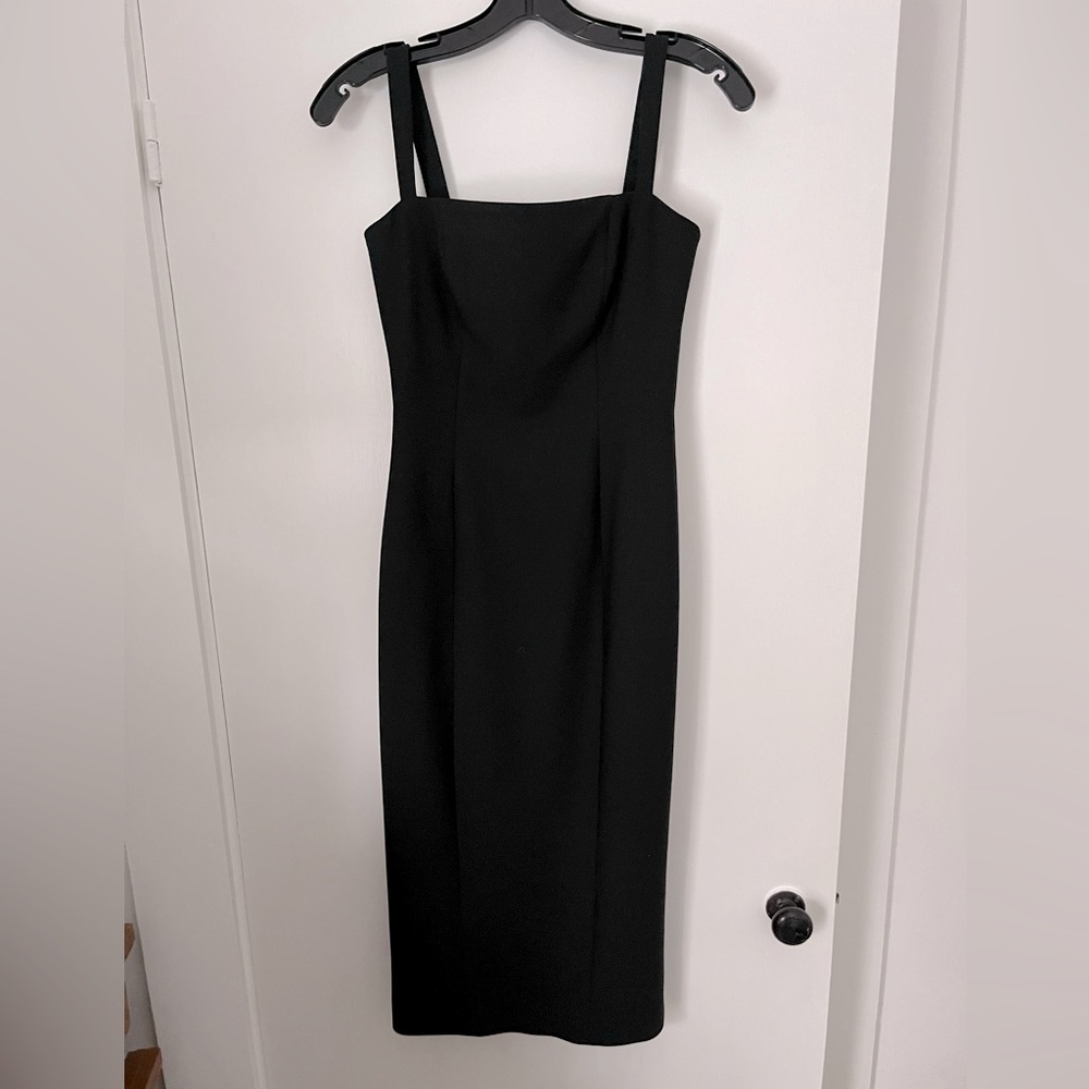 Cinq a Sept Square Neck Midi Dress